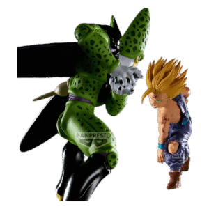 DRAGON BALL Z MATCH MAKERS Cell VS Super Saiyan Son Gohan (2 Figurines)